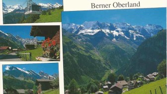 Gimmelwald Switzerland Postcard