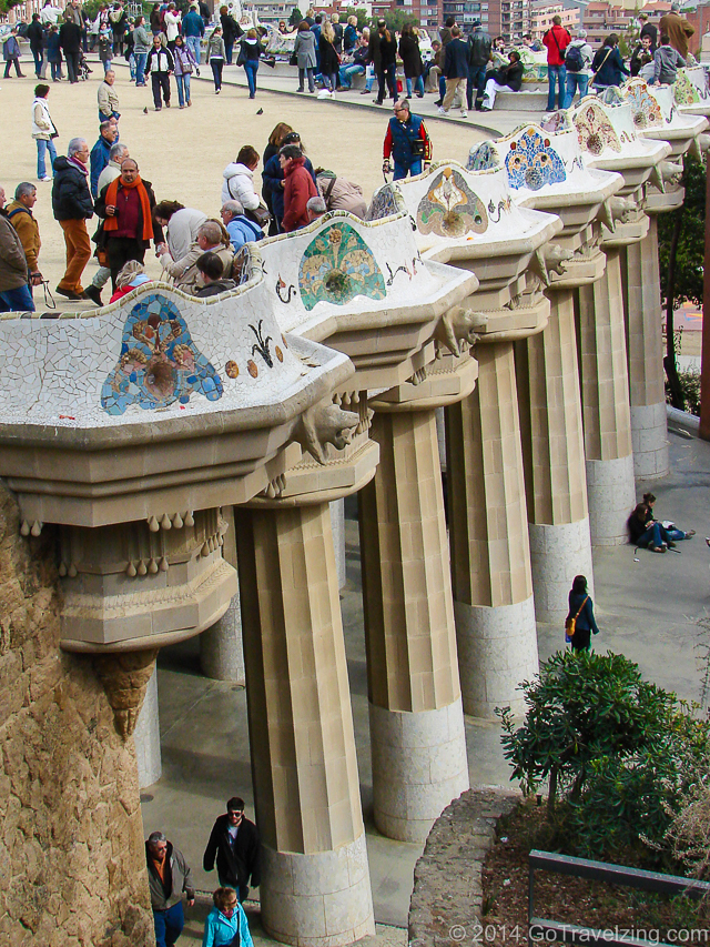 Columns of Park Guell